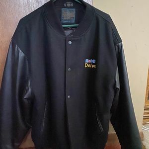 Vintage Mobile Delvac Oil Jacket